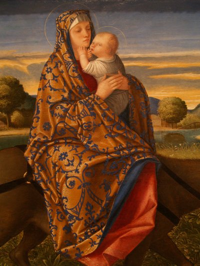 Flight to Egypt by Vittore Carpaccio